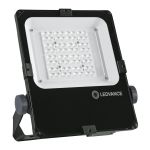 Ledvance LED-Scheinwerfer Performance Schwarz 50W 5800lm 55x110D - 830 Warmweiß | IP66 - Asymmetrisch