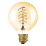 Ledvance Vintage 1906 LED E27 Globe Gold 7W 600lm - 822 Extra Warmweiß | Dimmbar - Ersatz für 48W