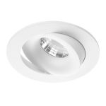 Noxion LED-Spot Leda schwenkbar Weiß 6W 400lm 36D - 927 Extra Warmweiß |Ausschnitt 83mm - IP44 - Höchste Farbwiedergabe - Dimmbar