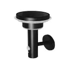 Ledvance Endura Style Solar-Außenwandleuchte Circle 6W 3000K Schwarz | inkl. Sensor - Warmweiß