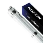 Noxion LED Feuchtraumleuchte Poseidon V2.0 43W 6000lm - 840 Kaltweiß | 150cm - Durchgangsverdrahtung (5x2.5mm2) - Flursensor 